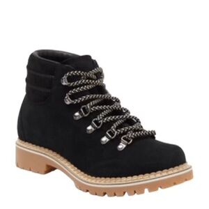 Montelliana Boots 1965 Alce Black Suede Hiking Ankle Boots Women’s Size 7
